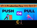 PUSH PRODUCTION | PULL PRODUCTION | PUSH VS PULL | Lean manufacturing | Leanseekho
