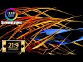 21:9 Ultrawide Abstract Colorful Streamers Screensaver (No Sound) - 10 Hours - 4K - OLED Safe