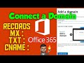 How to Verify and Connect your Domain to Microsoft | Office 365