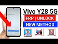 Vivo Y28 5G FRP Unlock Without Pc | New Method 2026 | Vivo Y28 Google Account Unlock New Method