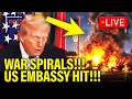 LIVE: Trump LOSES IT as US EMBASSY BLOWN UP!!! 3/3/2026