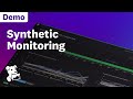 Synthetic Monitoring Demo