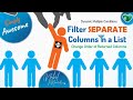 Filter Non Adjacent Columns in Excel-  Change Returned Order Dynamically-  Awesome Tricks