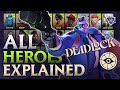 ALL DEADLOCK Heroes Abilities EXPLAINED!