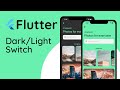 Flutter Tutorial Photography UI with Light/Dark mode switch