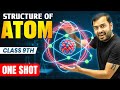 Structure of Atom Class 9 || Complete CHAPTER IN ONE SHOT || NCERT Covered || Alakh Pandey