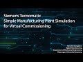 Manufacturing Plant Simulation - Siemens Tecnomatix (Virtual Commissioning) //  Marvelio Kanugraha
