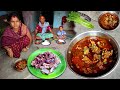 Mutton Curry Recipe |Village style Mutton curry Cooking \u0026 eating | @RajaBudaVillageCooking
