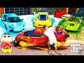 Franklin Collecting SECRET ELEMENTAL CARS in GTA 5 | SHINCHAN and CHOP