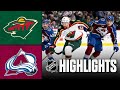 Avalanche vs. Wild | NHL Highlights | December 21, 2025