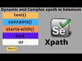 🔥How to Become Master Dynamic \u0026 Complex XPath in Selenium | Advanced XPath Tutorial 🔥