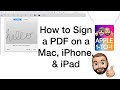 How to sign a PDF on Mac, iPhone, and iPad