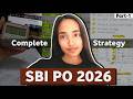 Here is how to Crack* SBI PO 2026 Exam in 4 Months🔥 (with Time-table)