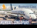 SQ A380 Business Class | Mumbai - Singapore | Singapore Airlines Business Class | A380 |Trip Report