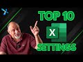 10 Excel Settings You Must CHANGE! | Efficiency 365