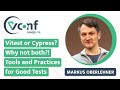 Markus Oberlehner: Vitest or Cypress? Why not both?! – vuejs.de Conf 2022
