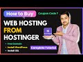 Hostinger se Hosting Kaise Kharide 2025 🔥| WordPress Install Kaise Kare | Discount Coupon Code