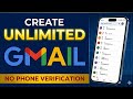 How to Create Unlimited Gmail Accounts Without Phone Number Verification | New Working Trick 2026