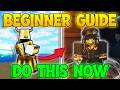 If YOU'RE A Beginner DO THIS NOW Sailor Piece! - Sailor Piece Guide! (Beginners Guide)