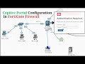 Captive Portal configuration in FortiGate | FortiGate firewall configuration