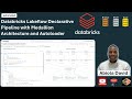 Automated Databricks Lakeflow Declarative Pipeline with Medallion Architecture and Autoloader