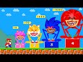 Super Mario Bros. But Mario Can Buy All Team Shin Sonic Tapes | PixSaga Mario