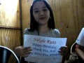 Munting Heredera Michell - Happy Birthday Nikole Ruiz
