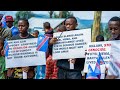 Congolese refugees protest killings of Tutsi, Banyamulenge, Hema communities