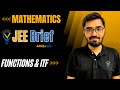 JEE Brief: Functions Class 12 JEE One Shot Mathematics | JEE Mains and Advanced | Nishant Vora
