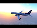 XPlane-12, XA-Snow, XAnimCopilot for Zibo-Mod;   Landing in Oslo, RW19R (ENGM)