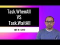 Difference between Task.WhenAll and Task.WaitAll (.NET 8/C# 12)