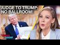 Trump Drops in on SCOTUS \u0026 Bulldozes Judge’s Ballroom Construction Ruling | The Daily Show
