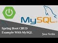 Spring Boot CRUD Example With MySQL | Java Techie