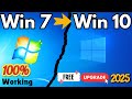 Upgrade From Windows 7 to Windows 10 for FREE in 2025 | How to Upgrade Windows 7 to Windows 10