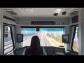 Metro K Line cab view - 10/7/2022