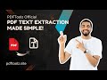 How to Extract Text from PDF | Simple \u0026 Easy Method!