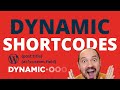 Dynamic Shortcodes - Review and Tutorial - Best Dynamic WordPress Plugin