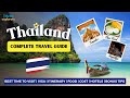 THAILAND ULTIMATE TRAVEL GUIDE 2025 | Visa, Flights, Hotels, Itinerary, Food, Transport, Cost \u0026 More