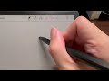 Onyx BOOX Ultra C: pen stroke is not fully displayed for the first stroke.