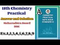 Ex 1,2,3,4,5,6,7,8,9 | 11th Chemistry Practical Note Book all Answer | 11th Chemistry practical