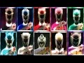 Power Rangers Dino Super Charge - 10 Rangers Morph (Fanmade)