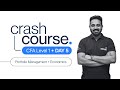 CFA Level I Crash Course | Session 5 : Portfolio Management and Economics - Day 5