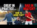 Here's why you're worse in matches than in practice! | Patrick Answers Your Tennis Questions!