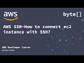 #11 AWS ssh | How to connect ec2 instance with SSH? #aws #ssh