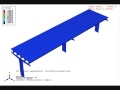 steel bridge with damper under blast loading-(www.femiran.com)