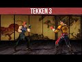 Tekken 3 Gameplay - RetroArch 1.7.7 - Beetle PSX HW (PGXP) | Ps1 Emulator