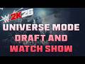 WWE 2k26 Early Access - Universe Draft and Watch Show Gameplay