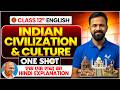 Indian Civilization and Culture Class 12 English | Class 12th English Chapter 1 One Shot | Bihar
