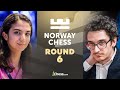 Norway Chess 2025: #1 Magnus v. World Champ Gukesh Rematch! Hikaru v. Fabi \u0026 Ju v. Lei | Rd 6