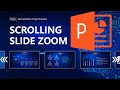 PowerPoint Scrolling Slide Zoom ||HINDI||